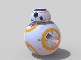 星战新宠BB-8机器人内附渲染源文件
