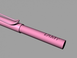 Lamy钢笔模型（粉色）