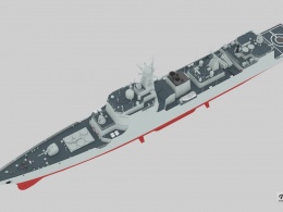 中国海军170兰州号驱逐舰
