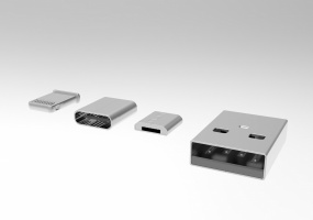 苹果、安卓、Type-C、USB接口建模