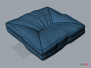 看教程做的枕头，看起来像个坐垫