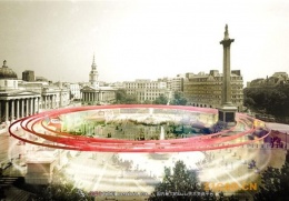 2012年伦敦奥运会特拉法加广场临时信息亭方案