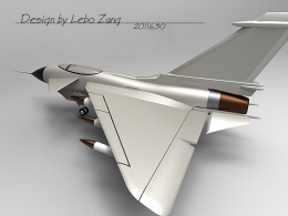 犀牛两天制作F-10战斗机模型