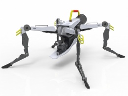 动漫科幻机甲3D实体建模，纯手工制作，不喜勿喷啊！