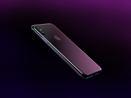 iphoneX手机渲染练习