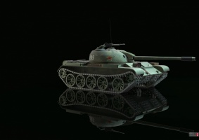 59式坦克建模与渲染