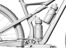 坎农代尔（Cannondale）手术刀2021三维模型单车自行车渲染