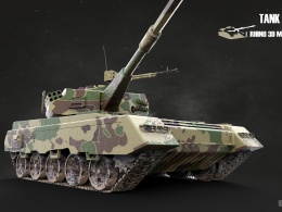 RHION大作业建的坦克模型