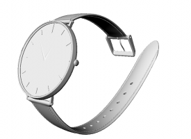 手表机械表表带简约时尚休闲腕表瑞士超细节三维犀牛模型