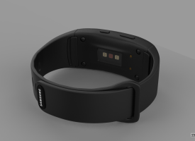 SAMSUNG,三星智能手环渲染，手表，电子产品，配件