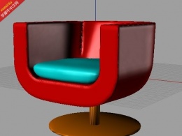 休闲椅系列一（3Dmax模型）