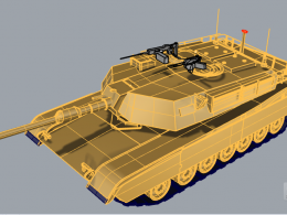 M1A1-Abrams 艾步拉姆斯主力战车
