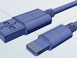 USB数据线     小模型精细做