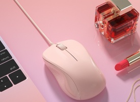 粉色键鼠渲染
