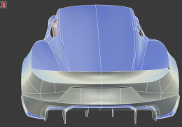 临摹的特斯拉Roadster-2020