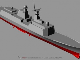 054a型护卫舰半成品