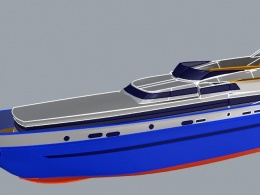 Riana-motoryacht 建模