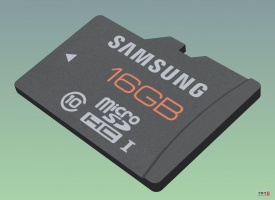 SD卡内存卡U盘SanDisk存储卡记忆卡闪存卡TF卡三维模型可渲染