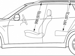 BMWX5高清三视图