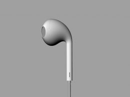 苹果耳机建模