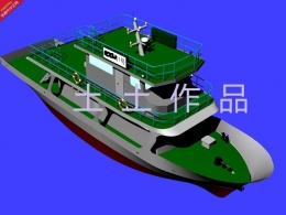 旅游船 模型