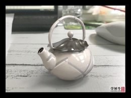 荷叶茶壶